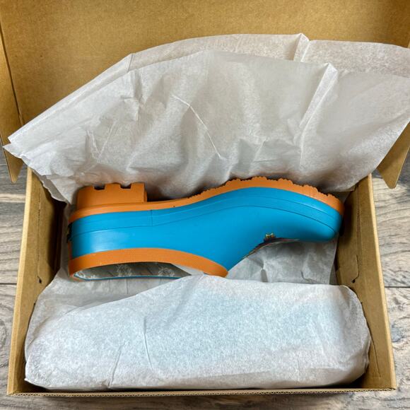 NIB Pendleton Pagosa Spring 9M Garden Rain Clogs Waterproof Turquoise - Picture 11 of 12
